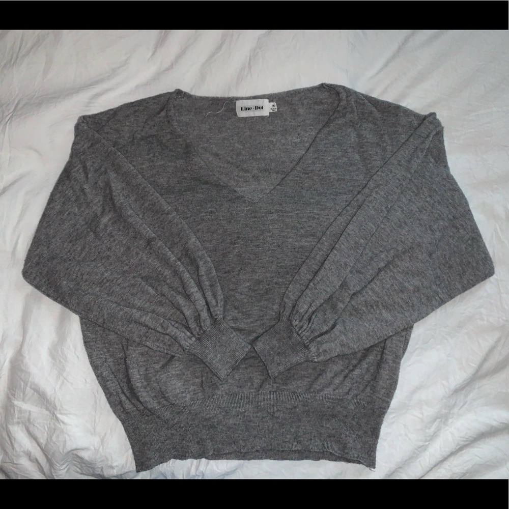 Grey sweater
